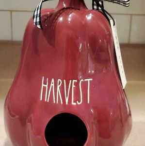 Rae Dunn Pumpkin Birdhouse